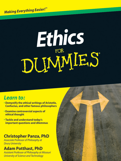 Title details for Ethics For Dummies by Christopher Panza - Wait list